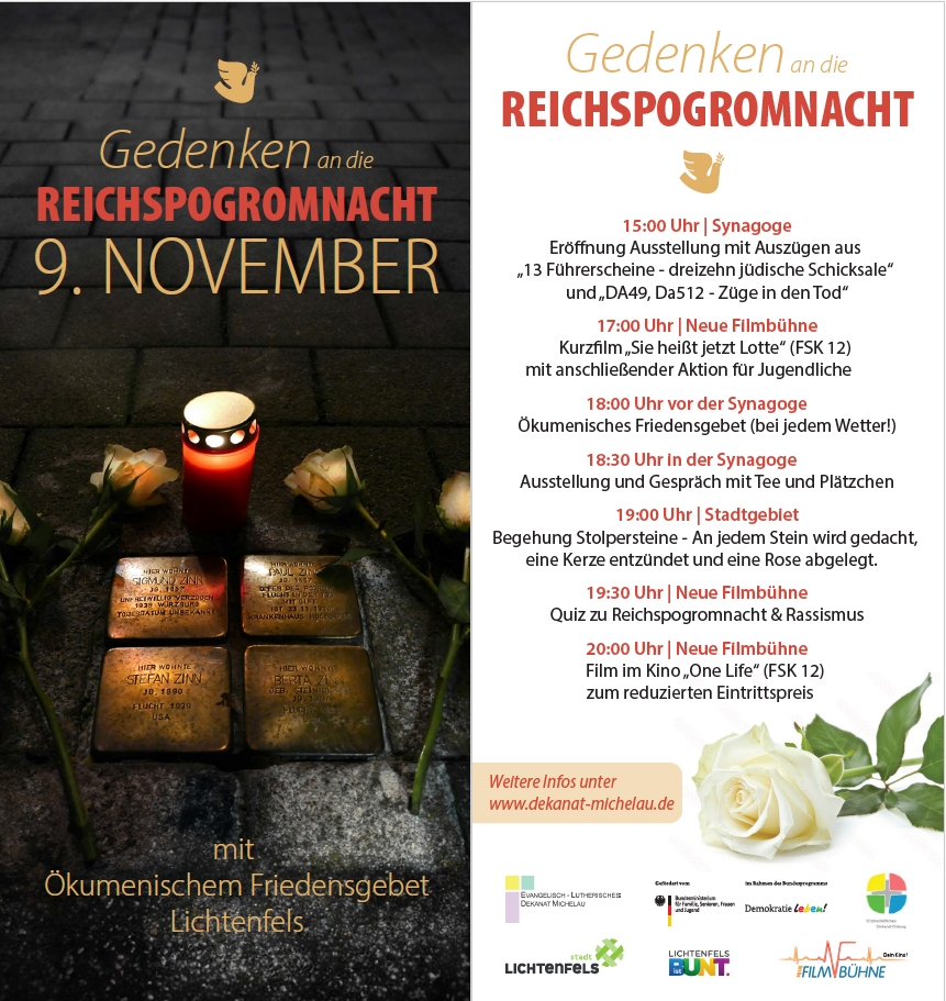 Friedensgebet Flyer 2024