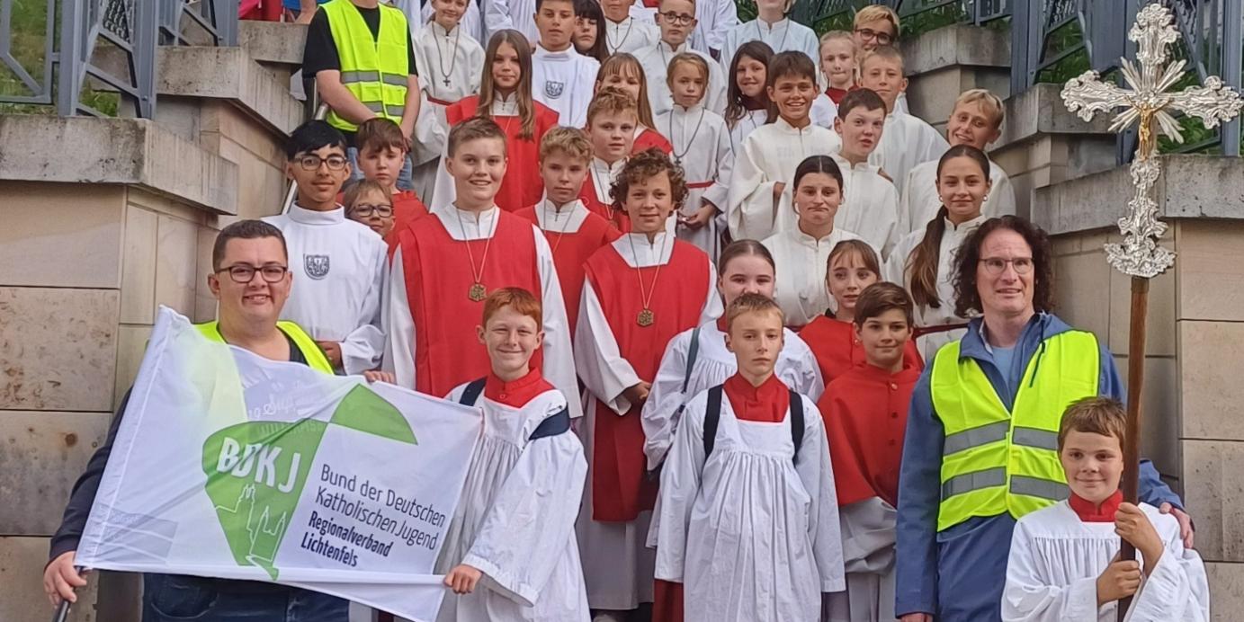 Minis vom Ministrant*innentag in Bad Staffelstein