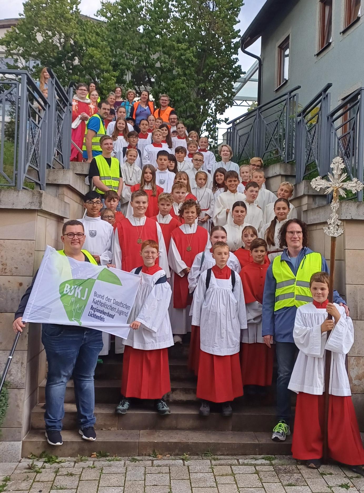 Minis vom Ministrant*innentag in Bad Staffelstein